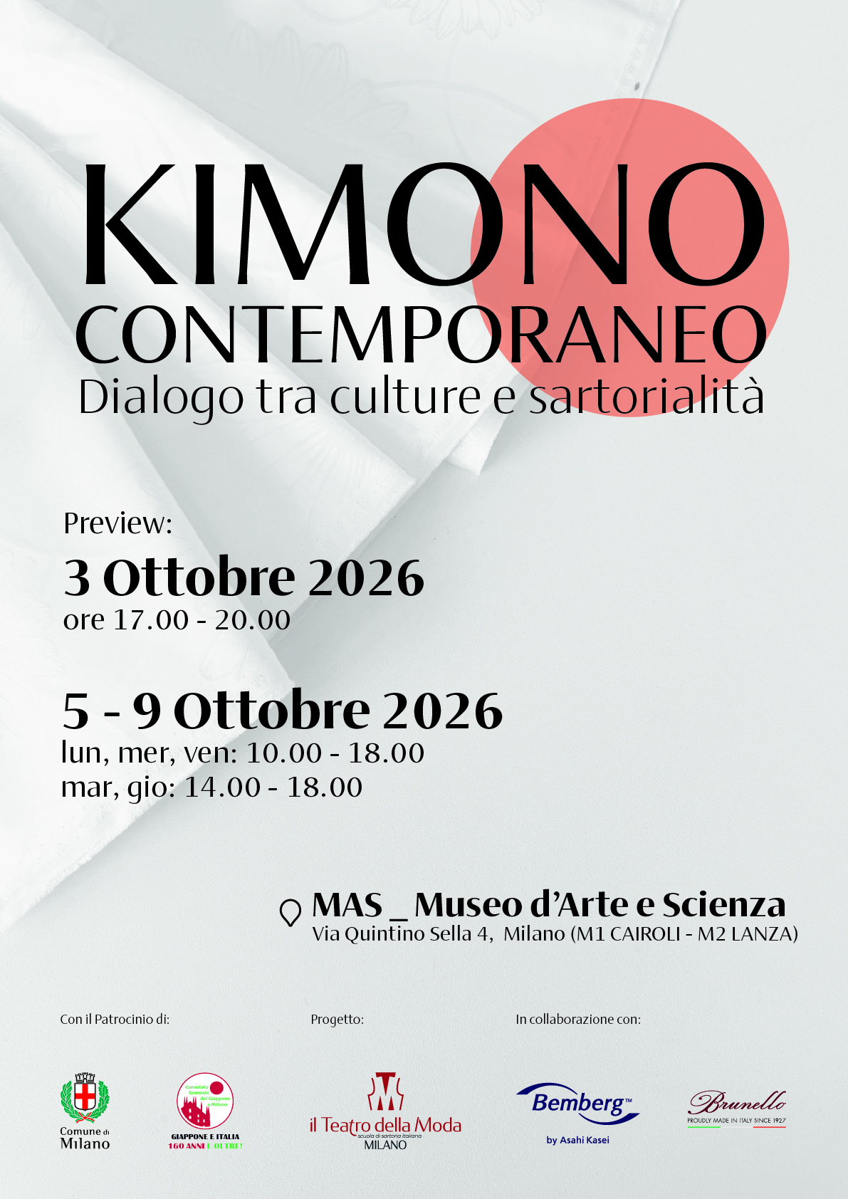 Kimono Contemporaneo _ Volantino